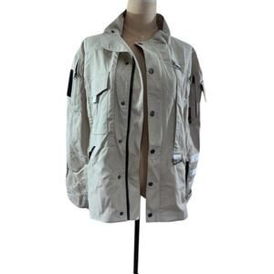 NWT!!"Order Plus"  Jun & Long, Women's Cargo Jacket Size L‎ ,Tactical Jacket,